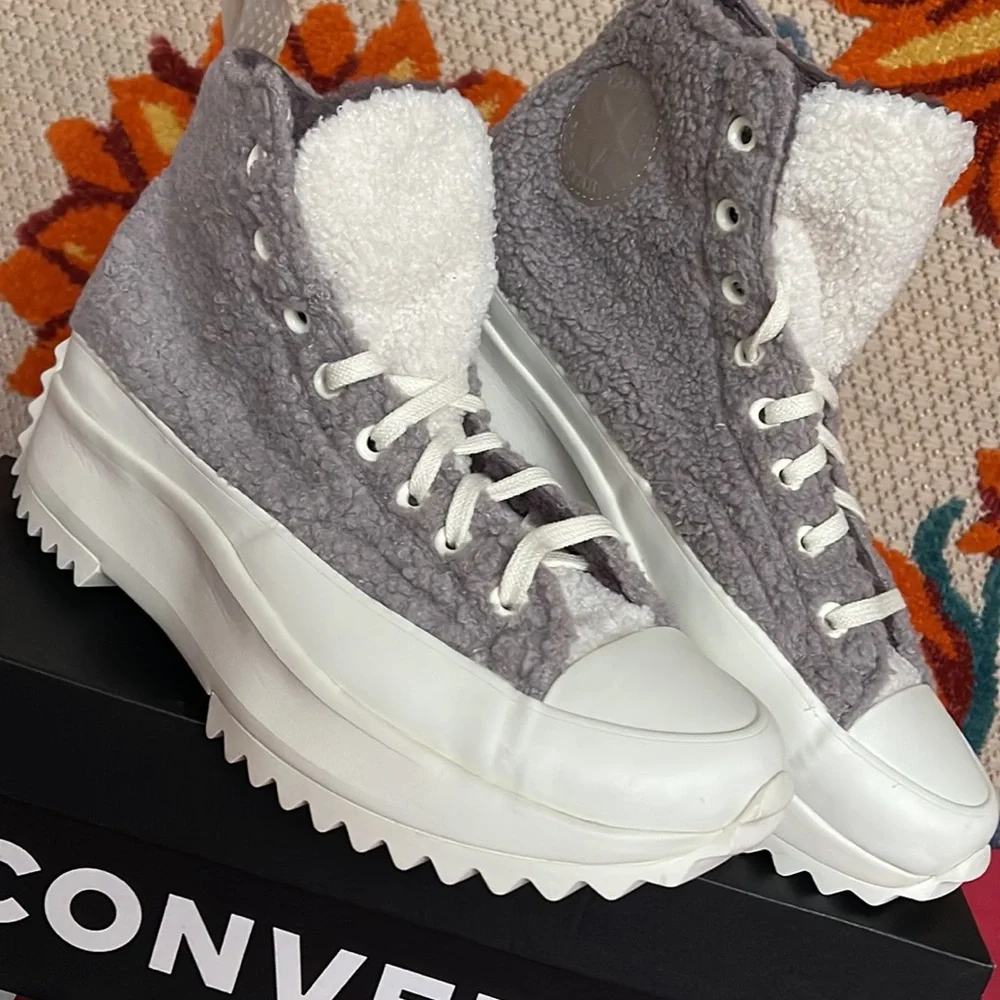 Converse 172202C
RUN STAR HIKE HI
VAPOR MAUVENECHETNIOLET ORE
Men’s platforms - Picture 8 of 16